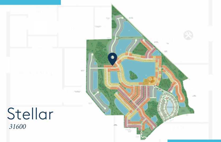 Location of this home within Del Webb Oak Creek