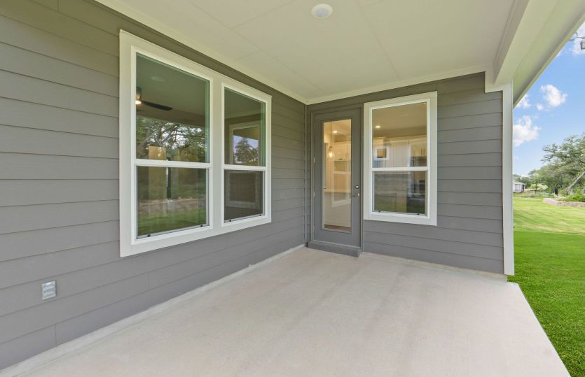 Covered Back Patio