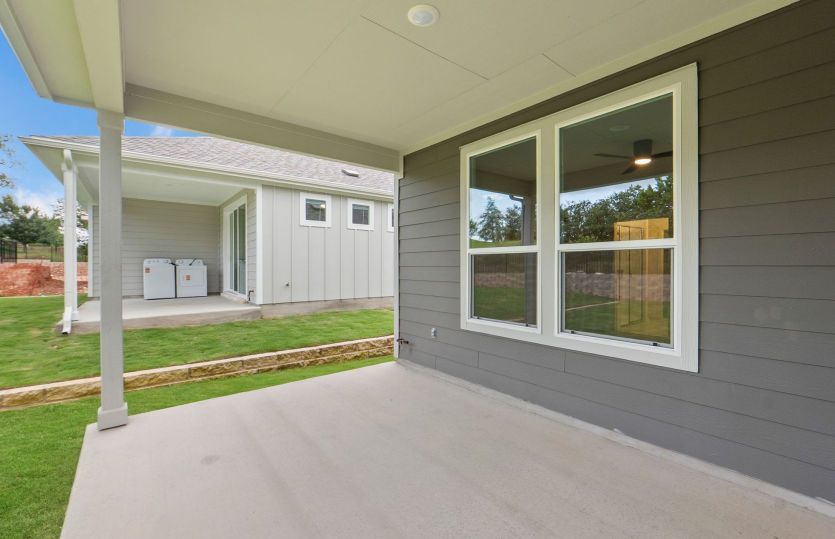 Covered Back Patio