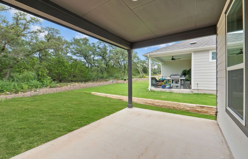 Covered Back Patio