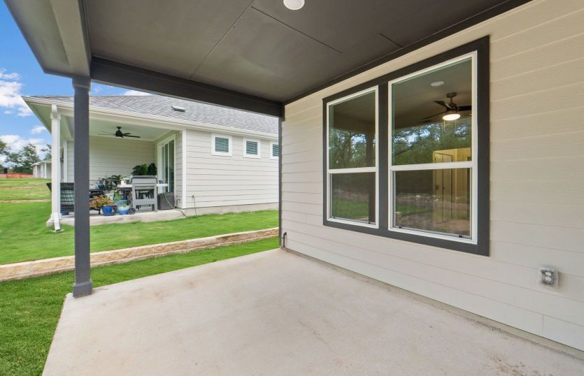 Covered Back Patio