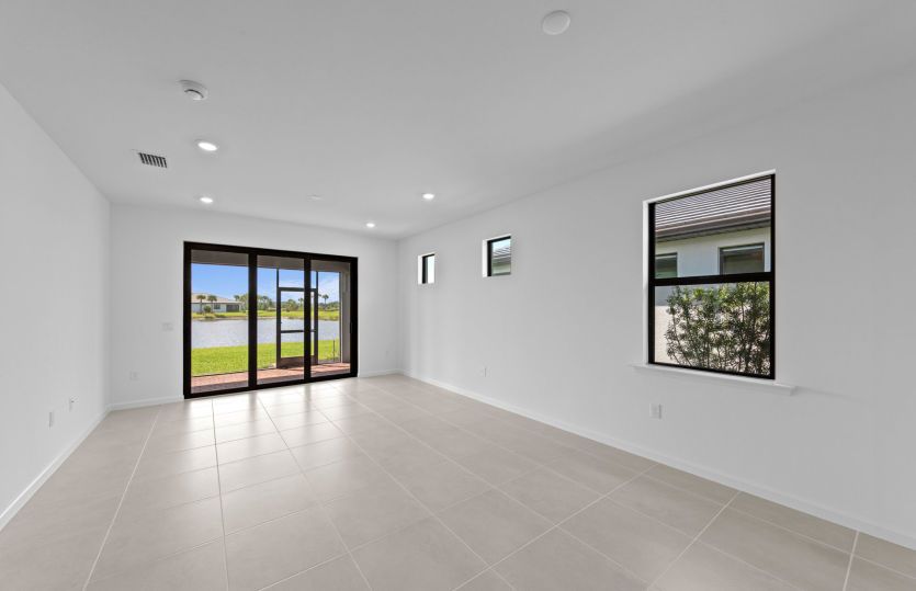 Spacious gathering room