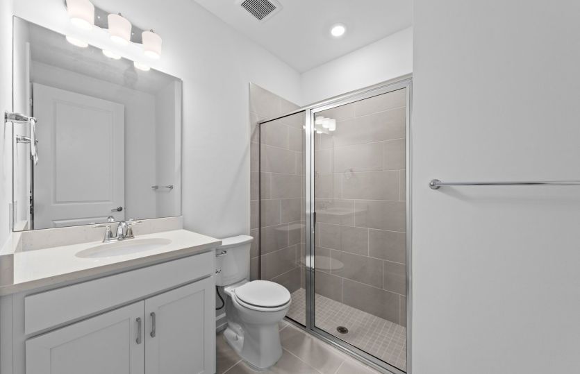 Secondary bathroom