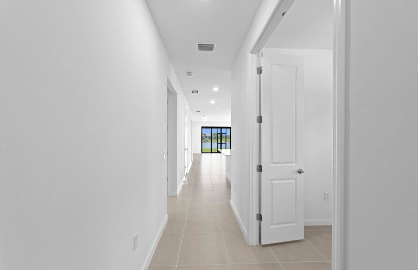 Inviting foyer