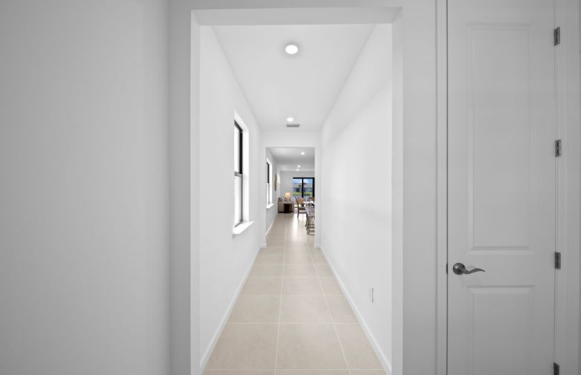 Inviting foyer