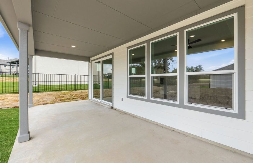 Covered Back Patio