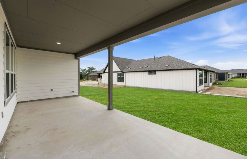 Covered Back Patio