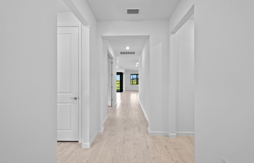 Inviting foyer