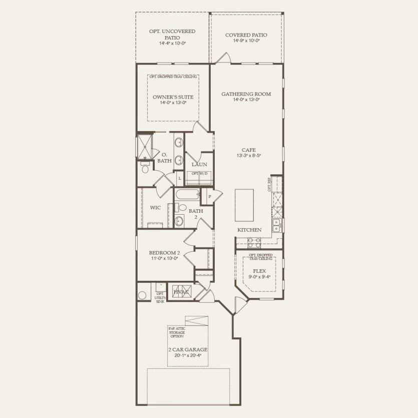 First Floor 2 br / 2 ba