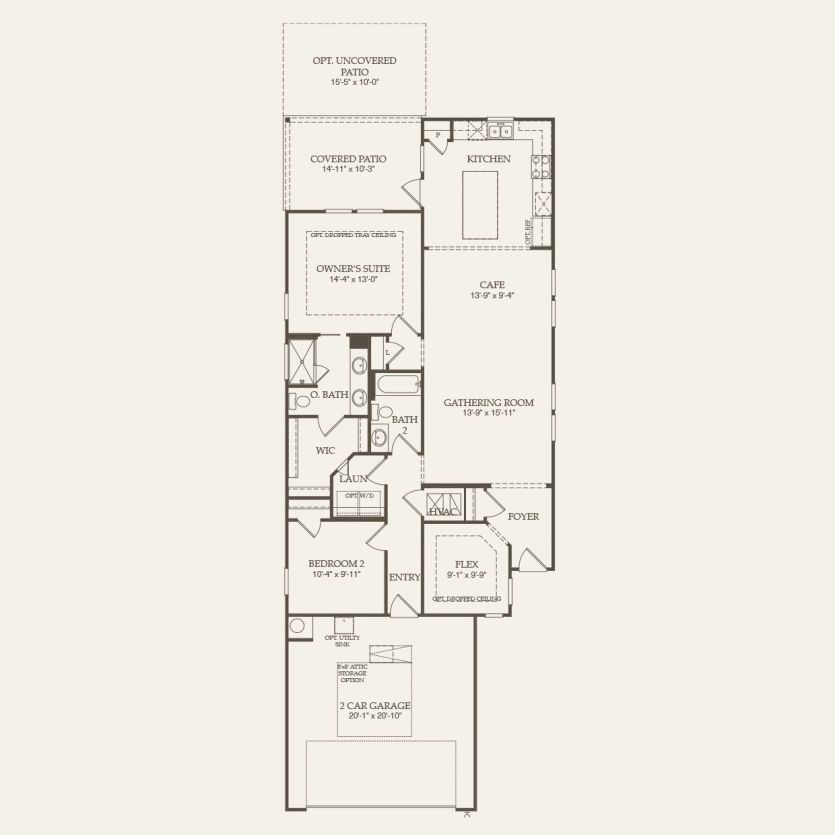 First Floor 2 br / 2 ba