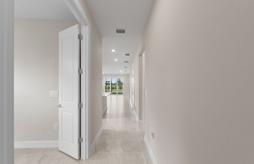 Inviting foyer