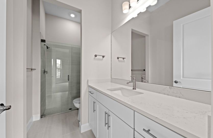 Secondary bathroom