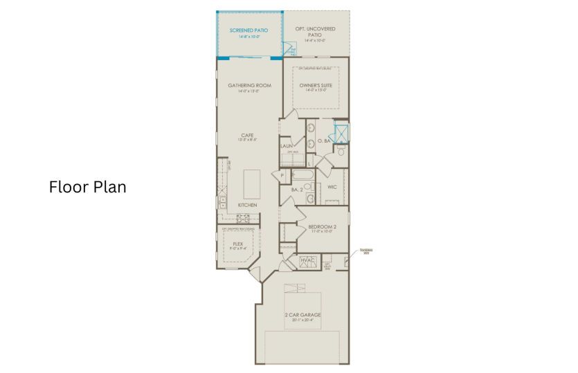 Ranch Floor Plan