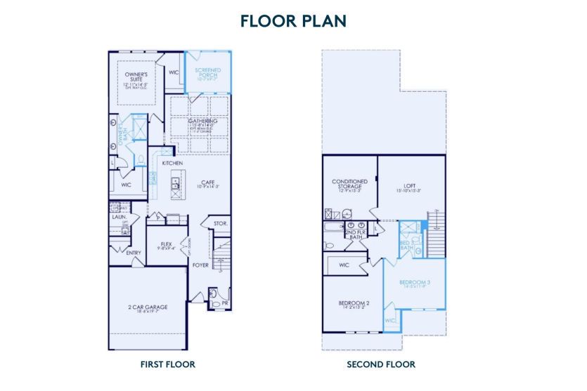 Branton Floor Plan, Quick Move-In Home