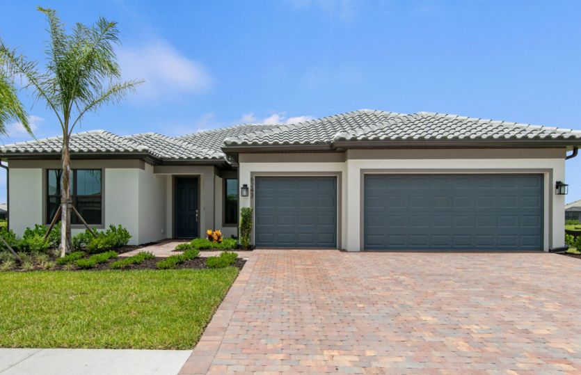 Welcoming exterior of this home with Impact glass windows