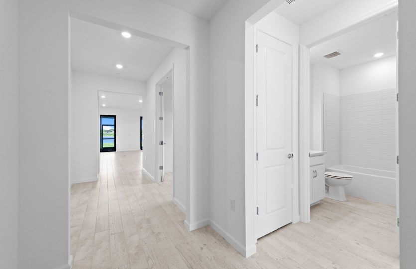 Inviting foyer