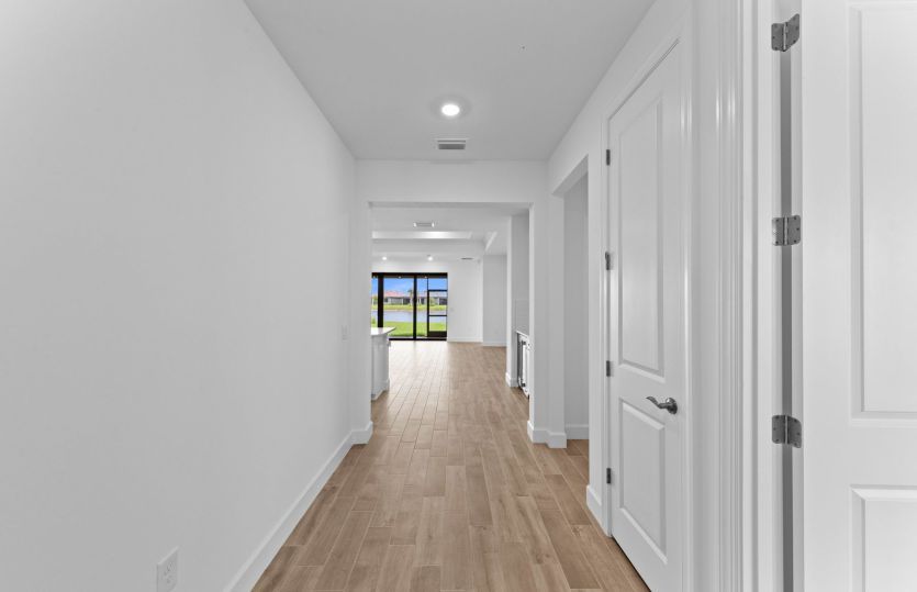 Inviting foyer