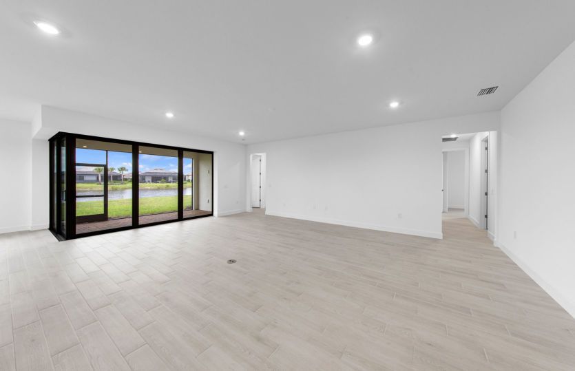 Spacious gathering room