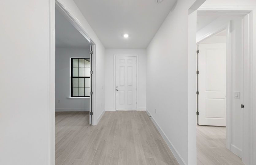 Inviting foyer