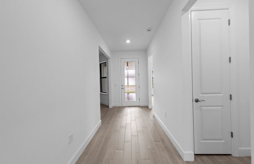 Inviting foyer