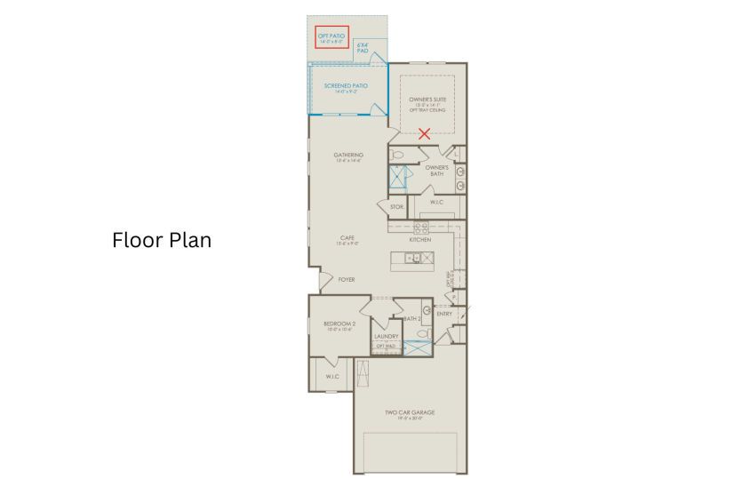 Ranch Floor Plan