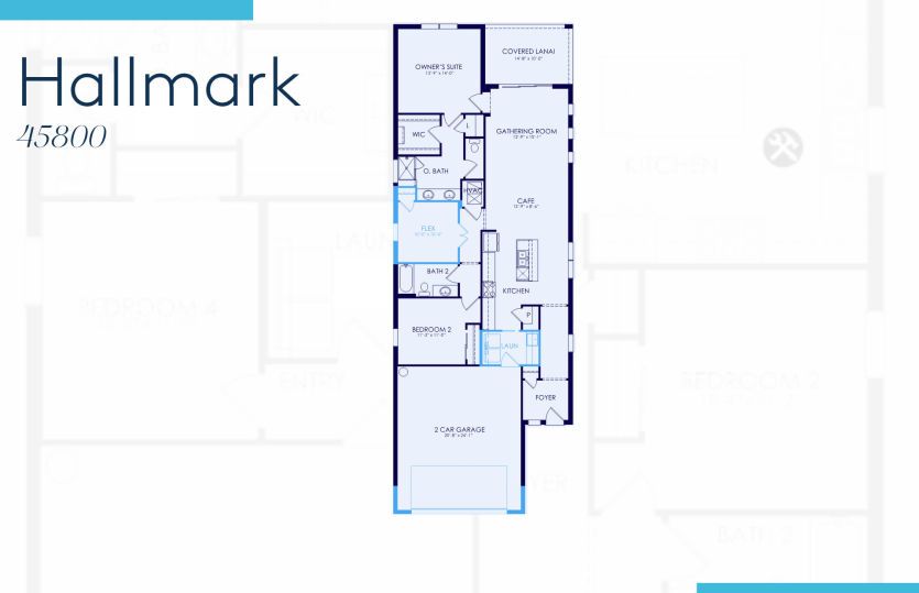 Floor plan of this home