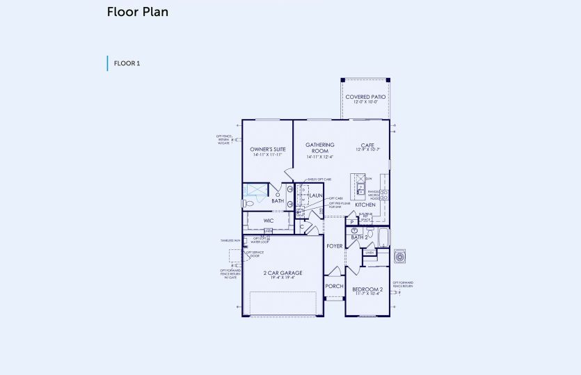 Traverse Floor Plan, Quick Move-In Home, Floor 1
