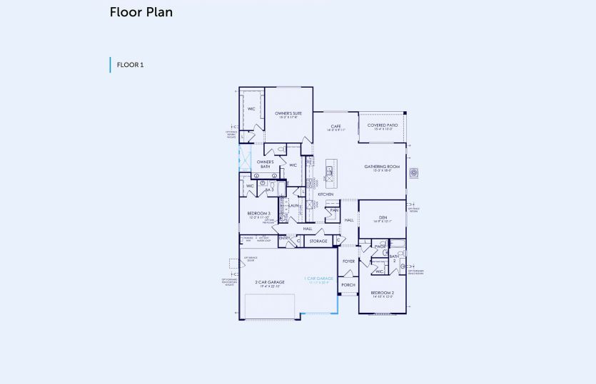 Renown Floor Plan, Quick Move-In Home, Floor 1