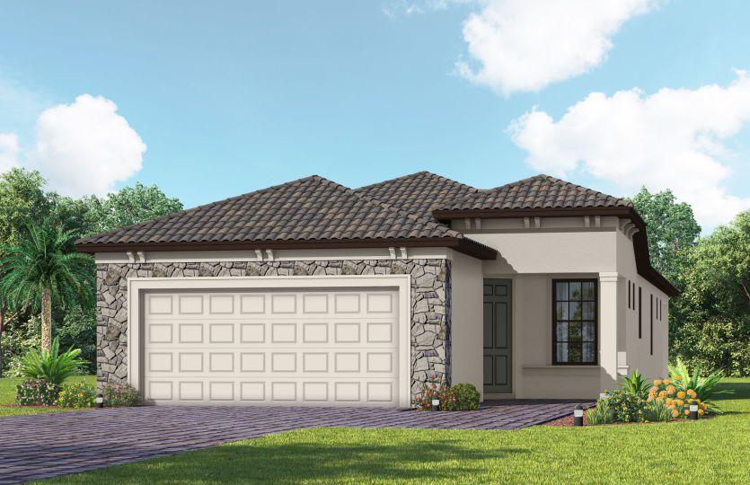 Exterior FM3 with optional stone