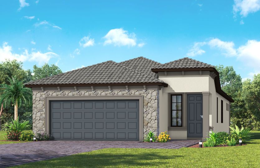 Exterior FM3 with optional stone