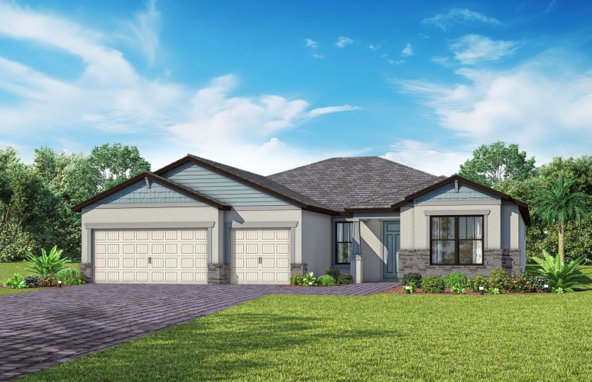 Exterior C2 with optional stone