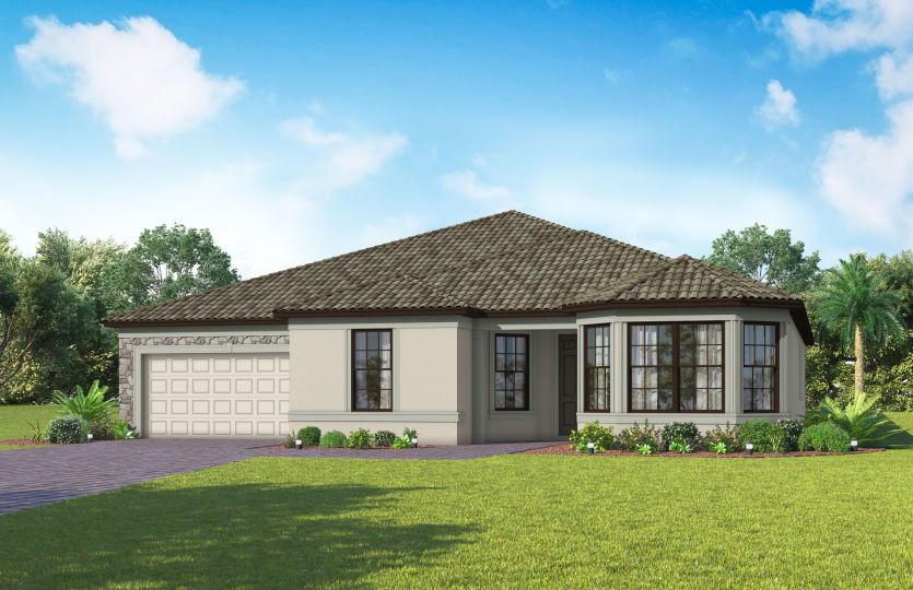 Exterior FM3 with optional stone