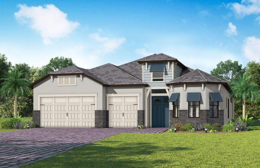 Exterior CO3 with optional stone