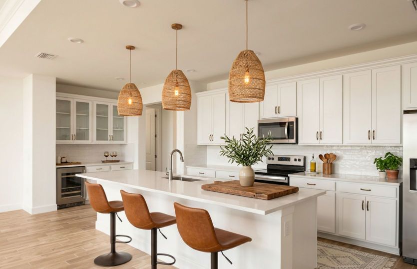 Kitchen | Virtually staged for illustrative purposes