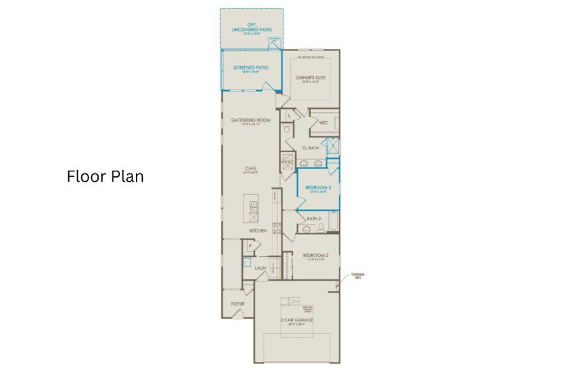 Ranch Floor Plan