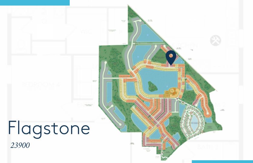 Location of this home within Del Webb Oak Creek
