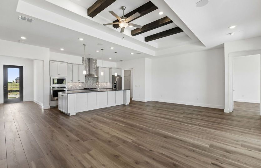 Spacious main living areas