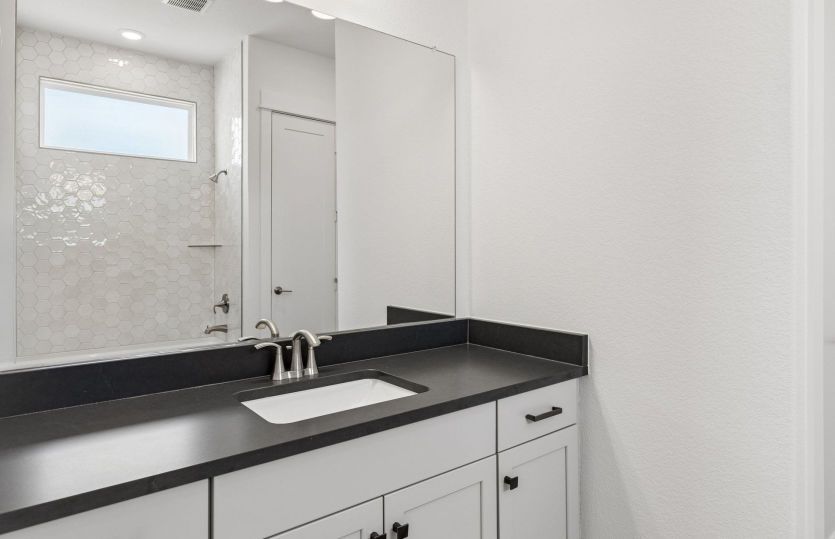 Secondary bathroom