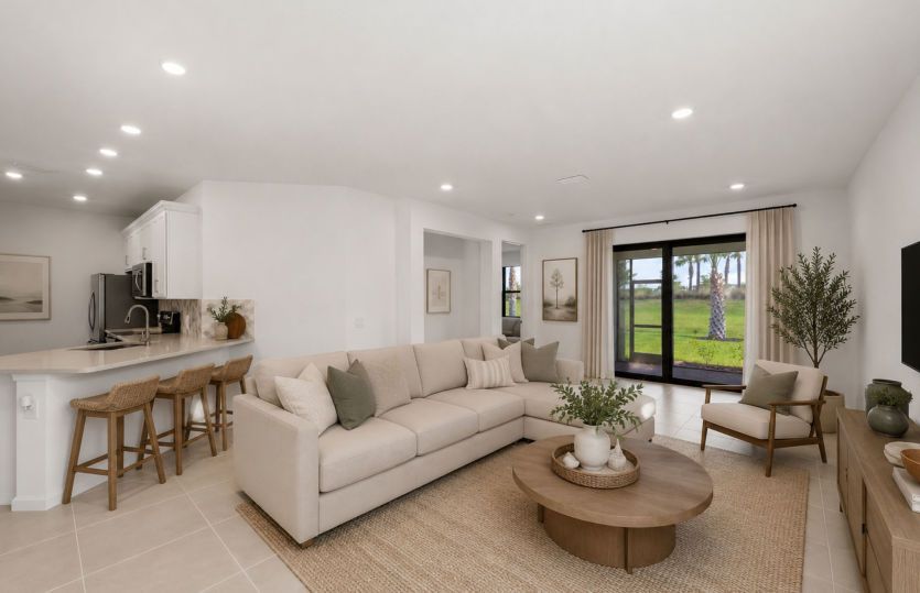 Gathering room | Virtually staged for illustrative purposes