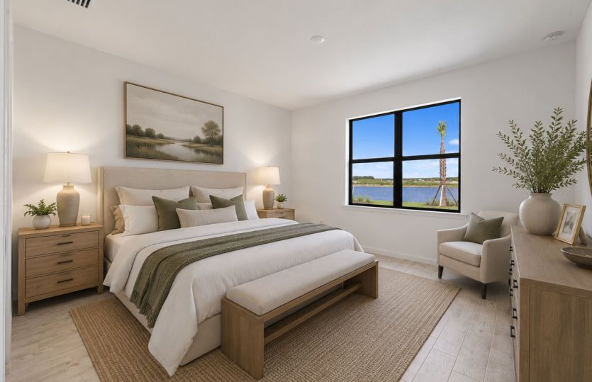 Owner's suite | Virtually staged for illustrative purposes