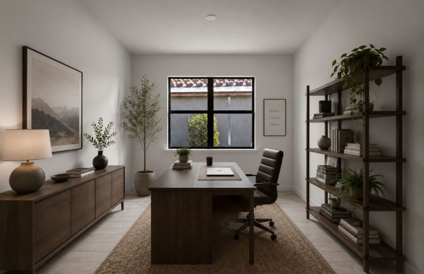 Flex room | Virtually staged for illustrative purposes