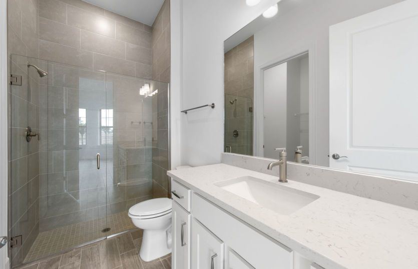 Secondary bathroom