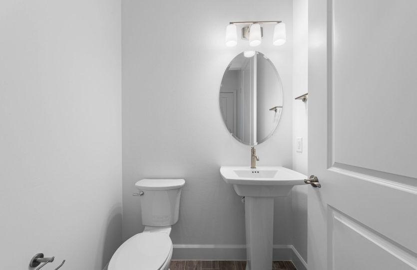 Powder bathroom