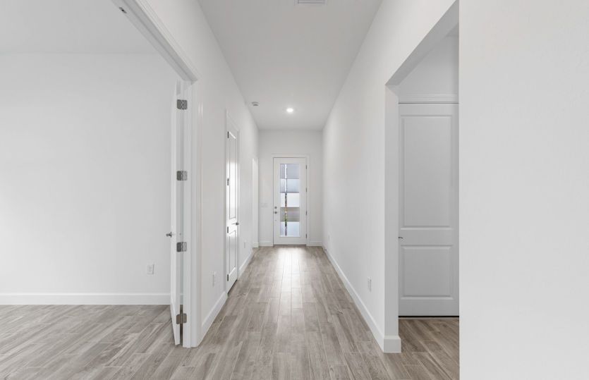 Inviting foyer