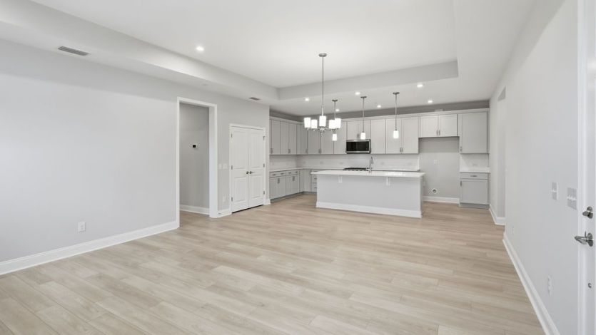 Open Concept Dining and Gathering Rooms