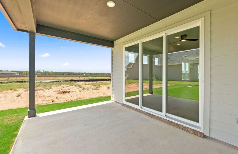 Covered Back Patio
