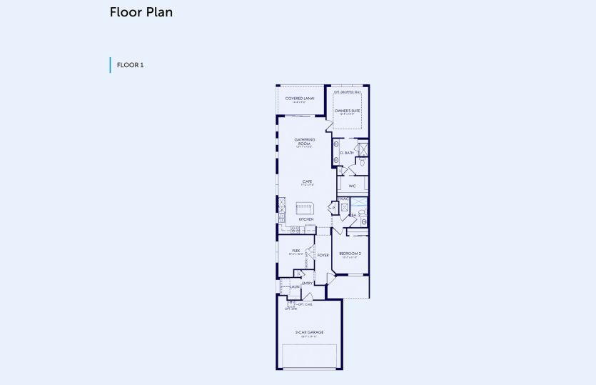 Ellenwood Floor Plan, Quick Move-In Home, Floor 1
