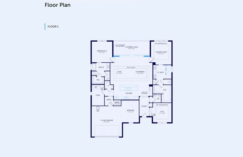 Stardom Floor Plan, Quick Move-In Home, Floor 1