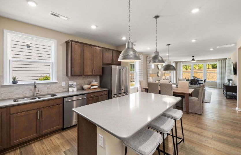 Beautiful Spacious Kitchen with Large Island