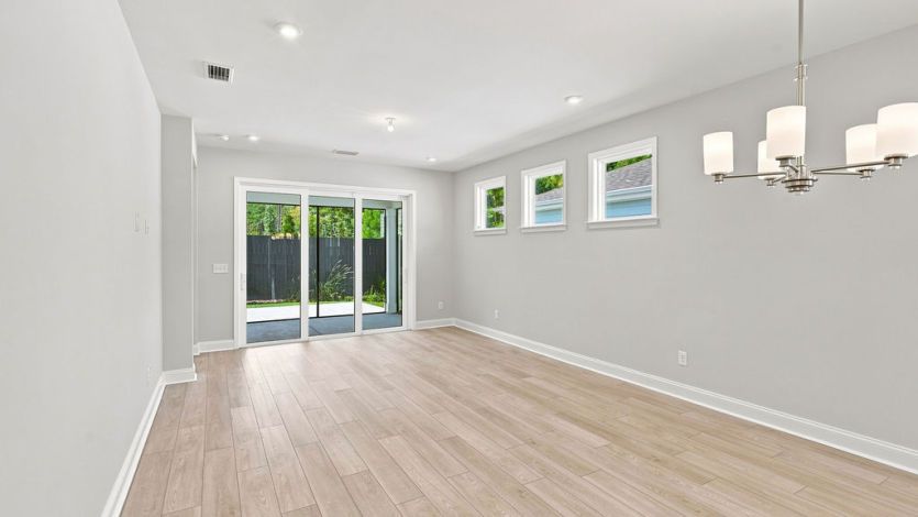 Open Concept Cafe and Gathering Rooms